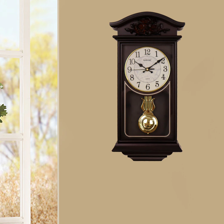 Pendulum wooden wall clocks for sale