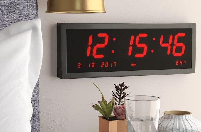  Digital Wall Clock Purchase Price + Quality Test 