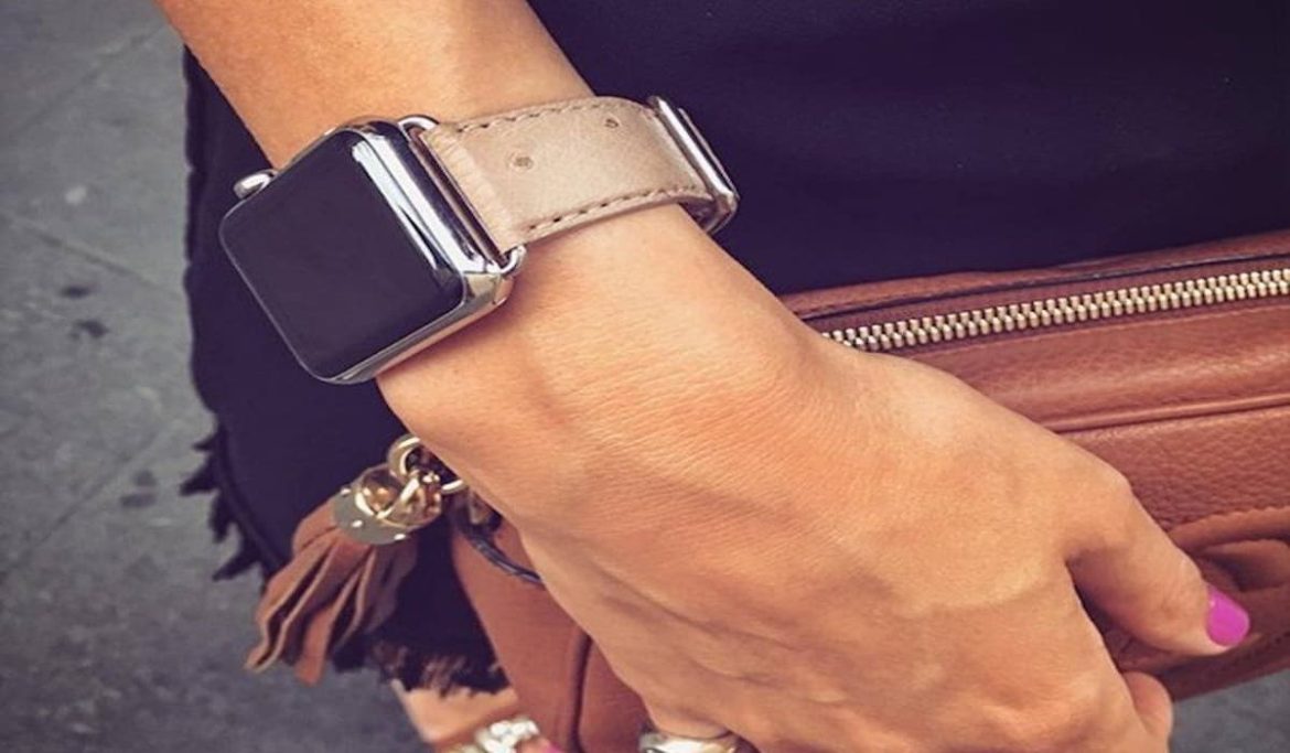 Smart watch leather straps | Buy at a cheap price