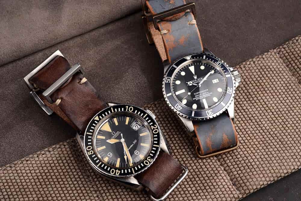  Buy mens leather watch straps + best price 