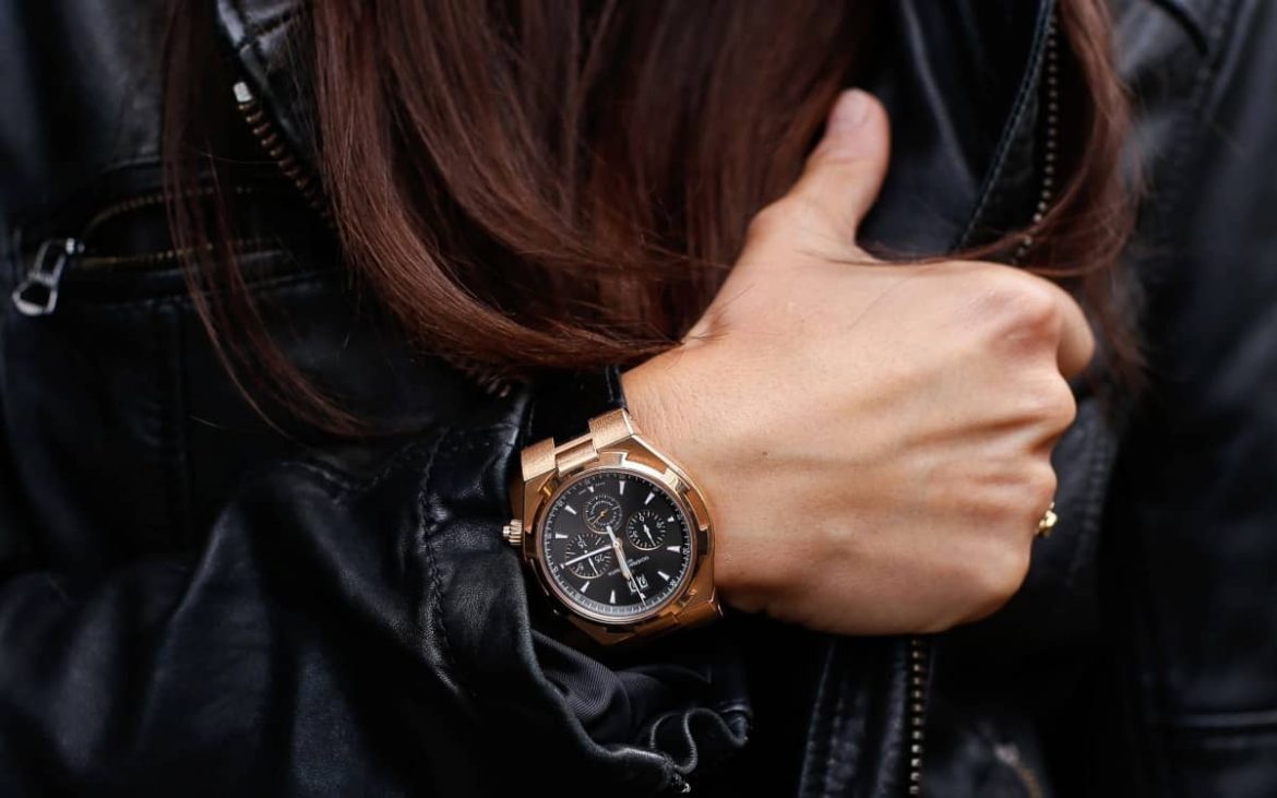 Buy And Price black leather watch women